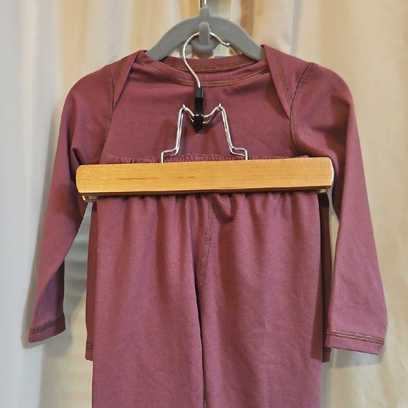 REI Kids Matching Base Layer - Maroon - Picture 9 of 9